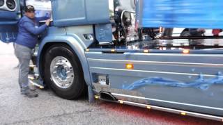 Scania r730 v8 Sound Echappement Libre [upl. by Irianat]