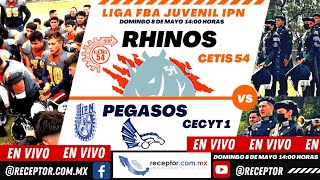 RHINOS Cetys 54 vs PEGASOS CECYT 1 [upl. by Anyat]