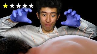 ASMR worst reviewed acupuncturist sorry [upl. by Dalton]