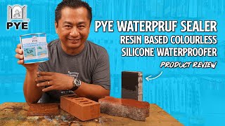 Product Review  PYE Waterpruf Sealer Colourless Silicone Waterproofer [upl. by Anomor389]