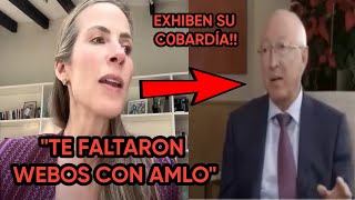 NO SE LA CREÍA CONDUCTORA DE TV LE PONE ARRASTRADA A KEN SALAZAR POR C0BARDE Y OCULTAR ESTO [upl. by Aynotal]