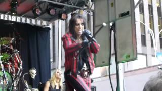 ALICE COOPER No more Mr Nice Guy LIVE Manhattan NEW YORK August 14 2015 [upl. by Einobe]