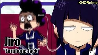 Jiro quotEarphone Jackquot Funny Moments  Funniest Anime Moments  Boku no Hero Academia S1 amp S2 [upl. by Nnylav]