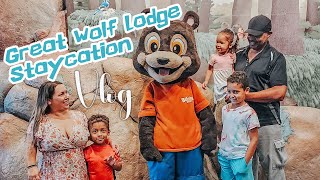 Great Wolf Lodge Staycation  VLOG  pexar [upl. by Everest]