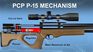 How PCP P15 Airgun works [upl. by Tesil]