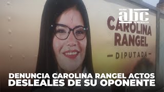 Carolina Rangel denuncia ataques de oponentes en su contra  ABC NOTICIAS MICHOCÁN [upl. by Larrie]