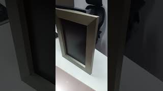 Lacquered glass shutter on aluminium profile [upl. by Isoais497]