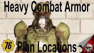 Fallout 76 Heavy Combat Armor Plans Location x2 [upl. by Radec]