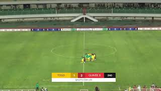 🔴 LIVE  ELIMINATOIRES COUPE DU MONDE U20 FIFA  TOGO vs GUINEE BISSAU [upl. by Ap]