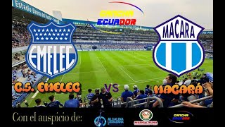 🛑 EN VIVO  PARTIDO EMELEC VS MACARÁ  FECHA 13  LIGAPRO  Formato AUDIO [upl. by Inot248]