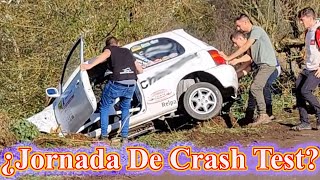 Atencion  8 rally ciudad de langreo ¿Jornada de Crash  Test Euroncap [upl. by Annadroj883]