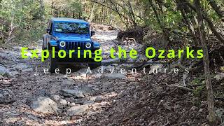 Exploring the Ozarks OffRoad Jeeping Tips amp Clips [upl. by Vin]