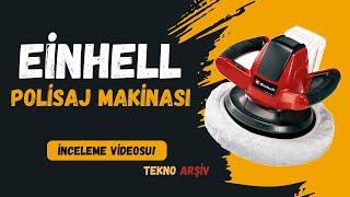 Einhell Polisaj Makinası İncelemesi işbirliği einhell reklam unboxing inceleme [upl. by Massimiliano]