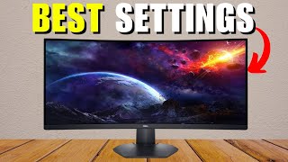 Dell S3422DWG Best Setting [upl. by Yulma802]