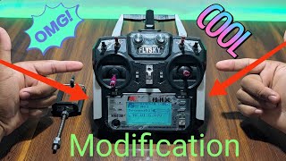 Flysky fsi6xflysky fsi6 modification at home flysky rc planerc transmitter  rc hobby [upl. by Eluk]