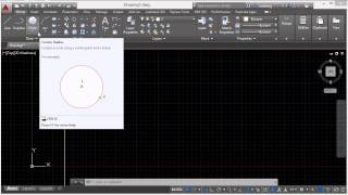 Autodesk AutoCAD 2015 Tutorial  Interfacing With The Ribbon [upl. by Dagny]