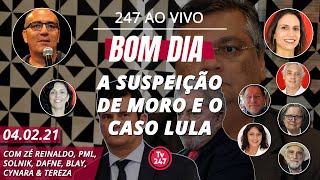 Bom dia 247 especial com Dino a suspeição de Moro e o caso Lula [upl. by Eisle]