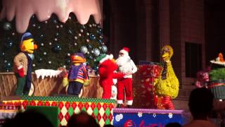 Christmas at sesame street 2013 with snow [upl. by Bucky]