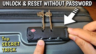 How To Unlock amp Reset Forgotten Combination Lock Password [upl. by Eesak109]