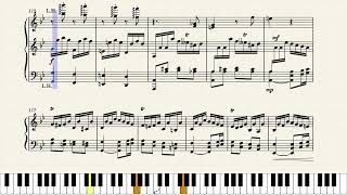 Devils Trill Sonata full  Tartini Kreisler  Piano Music Sheet [upl. by Ancier590]