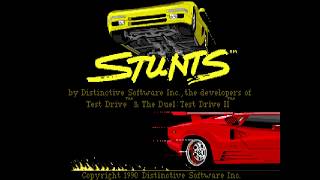 Stunts 4D Sports Driving  Retroarch Dosbox Core  Nintendo Switch [upl. by Mufinella826]