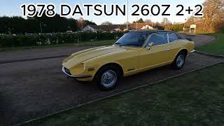 1978 DATSUN 260Z 22 [upl. by Des]