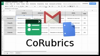 Tutorial CORUBRICS español rúbricasonline [upl. by Vickie]