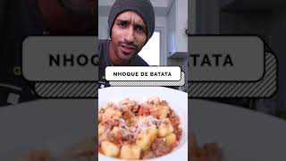 NHOQUE DE BATATA  ABBRACCIO RESTAURANTE [upl. by Wat93]