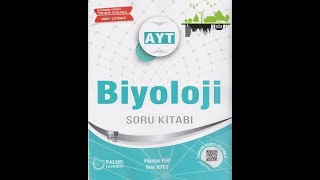 Palme Yayınları AYT Biyoloji Soru Kitabı [upl. by Buddie]