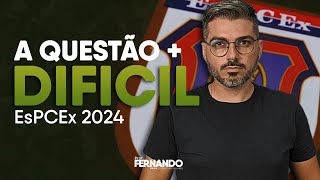 A questão  DIFÍCIL da EsPCEx 2024  FÍSICA [upl. by Anivas]