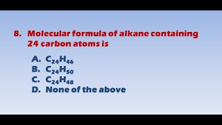 MCQ of introduction to organic chemistry part 2 [upl. by Bradleigh]