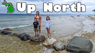 Ep 01  Mackinaw City and Wilderness State Park Upper Midwest RV Trip [upl. by Homere]