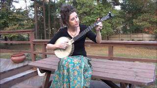 The South Wind  Openback banjo backporch playing [upl. by Haggar934]