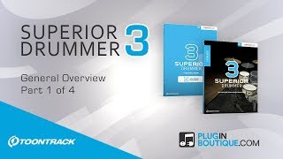 Toontrack Superior Drummer 3  The Drums Panel Tutorial Review and Overview [upl. by Hanas]