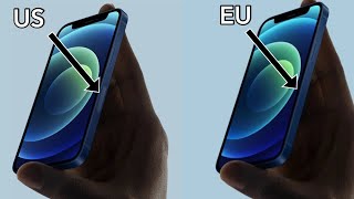 Difference between Us and Eu iPhone 12 models 5G MMVAWE EXPLAINED [upl. by Eirhtug919]