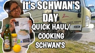 ITS SCHWANS DAY QUICK HAUL COOKING SCHWANS FROZEN FOOD [upl. by Eserrehs23]