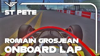 ROMAIN GROSJEAN ST PETE INDYCAR 2023 ONBOARD LAP  ASSETTO CORSA  Links in description  FREE [upl. by Elmore]