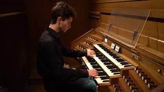 JS Bach Sonate en trio 5II  Augustin Dessarps  CRR de Versailles [upl. by Miharbi]