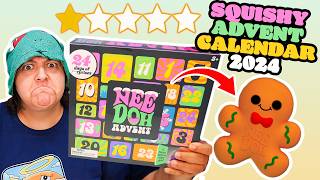 FRUSTRATING Viral Squishy Advent Calendar 2024 Needoh Unboxing [upl. by Voletta90]