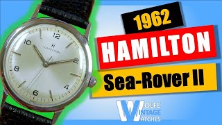 Vintage Watch Review  1962 Hamilton Sea Rover II  Shock Absorbers and Wardrobe Changes [upl. by Ademordna]