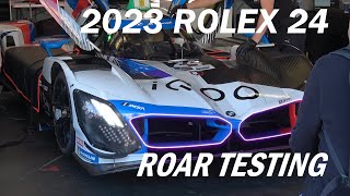 2023 Rolex 24 Roar Test Session 1 [upl. by Adyahs759]