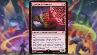 Random Card Talkin  Goblin Cruciverbalist [upl. by Scherle928]