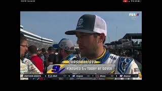 Chase Elliott interview after Dover solid day for the 9 team [upl. by Loutitia]