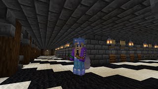 Minecraft Bedrock Zombie Spawner Iron farm and trade hall [upl. by Callie]