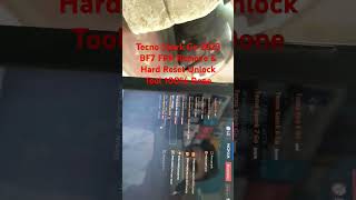 Tecno Spark Go 2023 BF7 FRP Remove amp Hard Reset Unlock Tool 100 Done [upl. by Nannie]