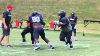 Samford Football Training Camp Day 5 [upl. by Endys135]