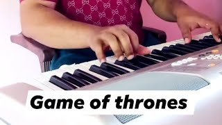 Game of Thrones theme song  by Ashish Sadekar Piano cover [upl. by Bocyaj]