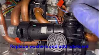 How to replace diverter valve on a Vaillant Eco tec boiler step by step [upl. by Kay]