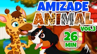 Amizade Animal Vol 3  Giramille 26 min  Desenho Animado Musical [upl. by Greenburg]