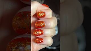 🍁🍂 Autumn Glitter Nails [upl. by Woolley]